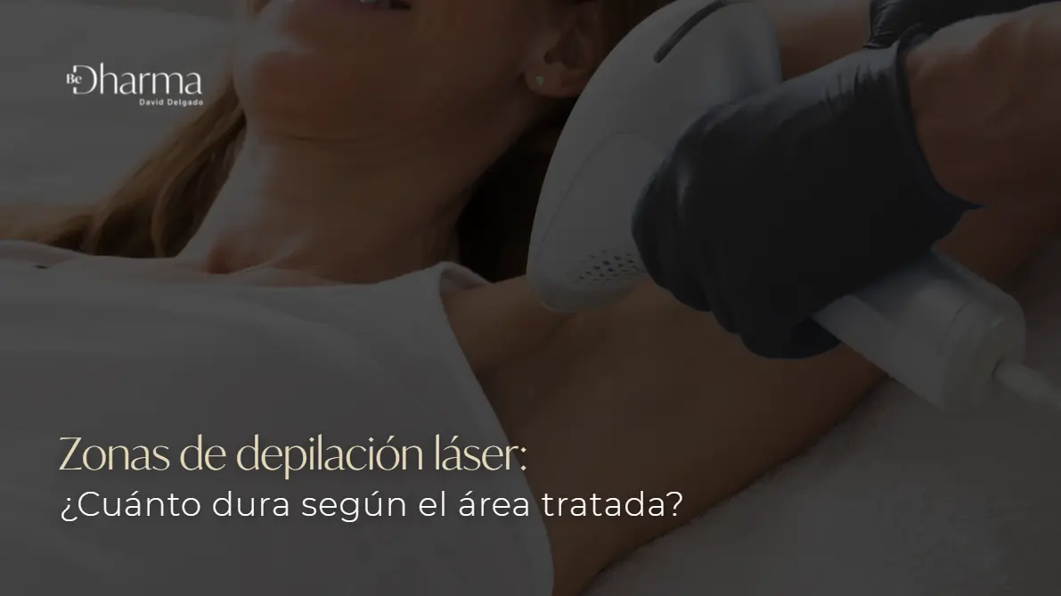 Zonas de depilación láser-Clínica Be Dharma