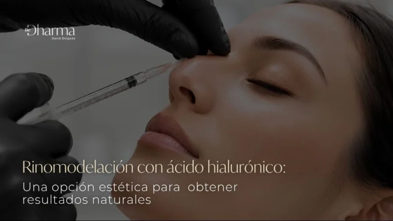 Rinomodelación con ácido hialurónico - Be Dharma