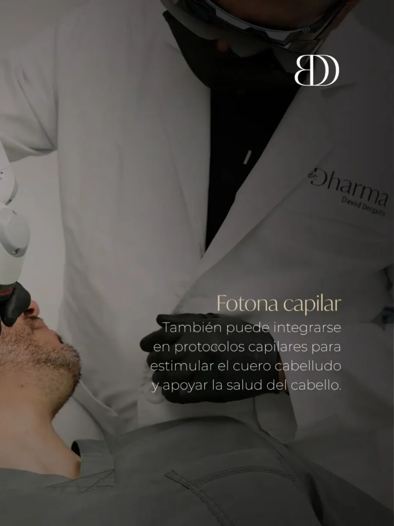 Fortalecimiento capilar con láser Fotona HAIRestart