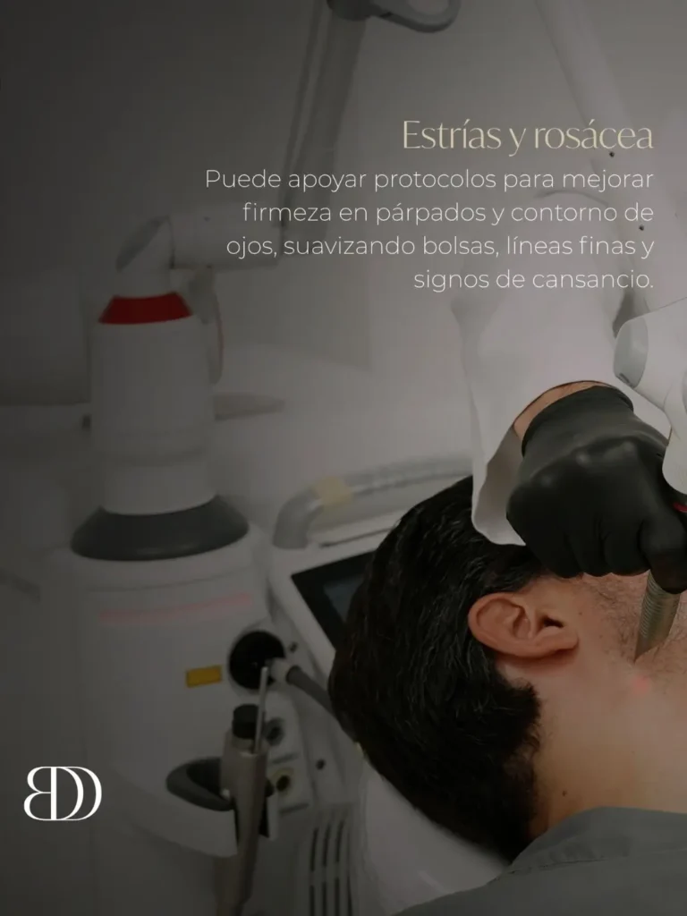 Eliminar estrías y tratar rosácea con láser Fotona