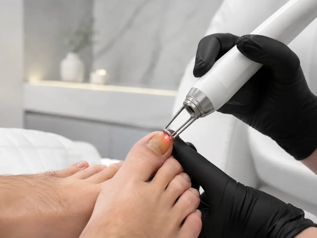 Láser fotona para las uñas - Clínica Be Dharma - Medellín, Colombia