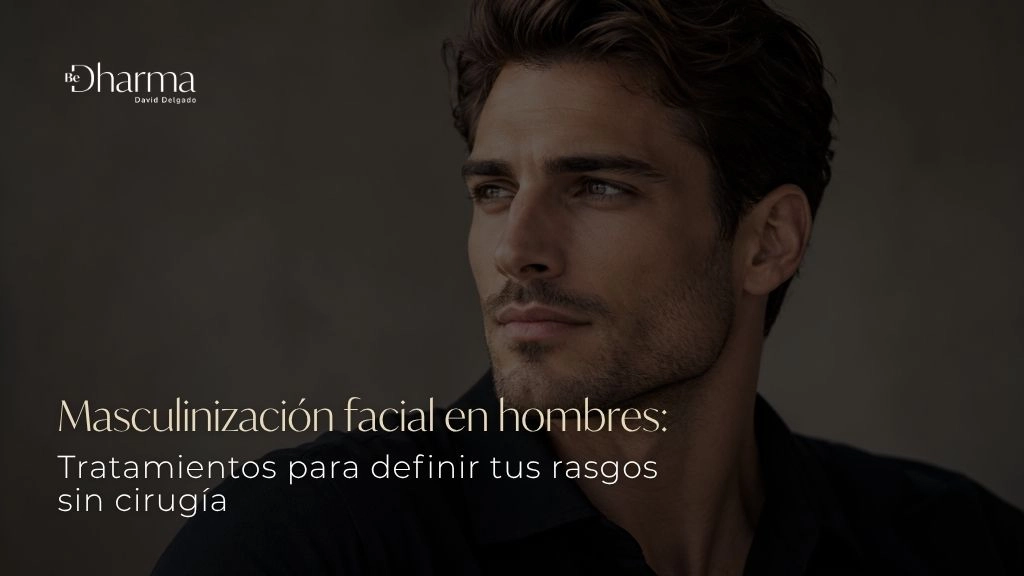 Masculinización facial en hombres tratamientos para definir tus rasgos sin cirugía - Be Dharma co