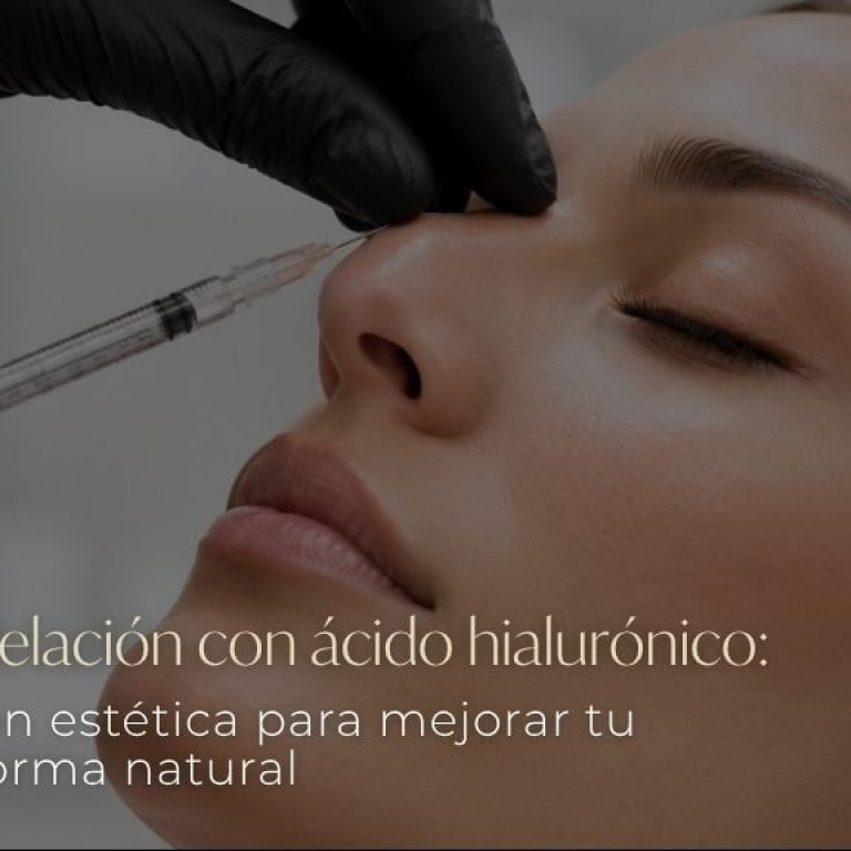 Rinomodelación con ácido hialurónico - Be Dharma