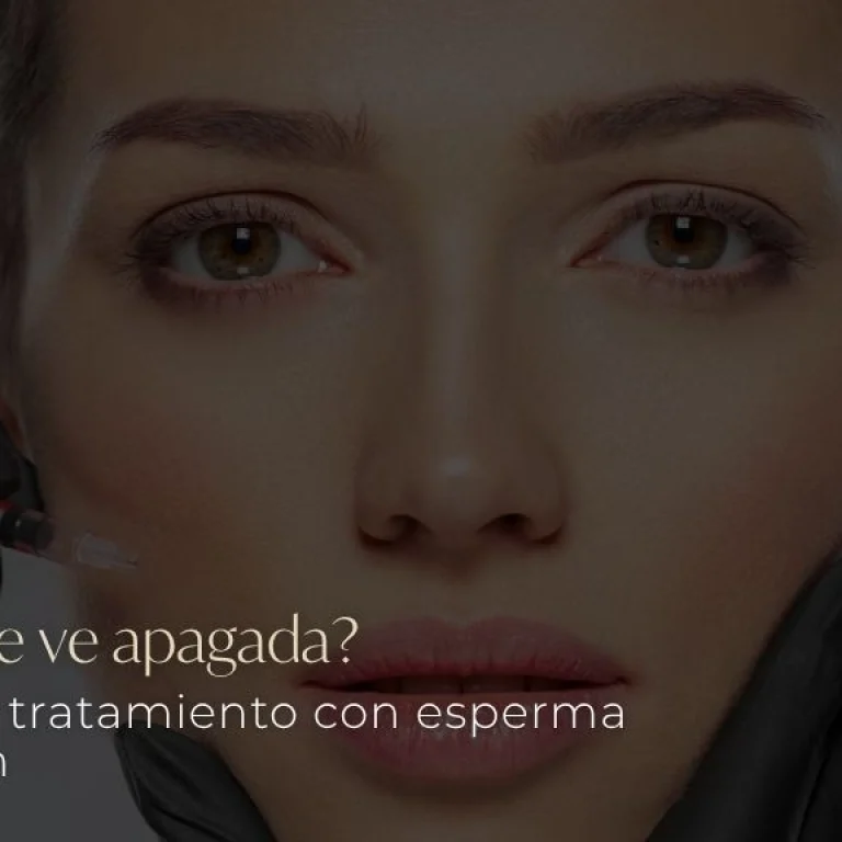 Tu piel se ve apagada Conoce el tratamiento con esperma de salmón - Be Dharma co